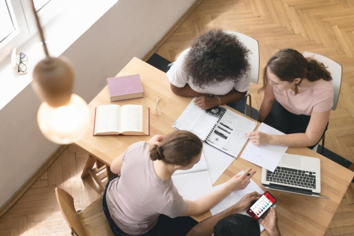 Professional reviewing financial documents for budget audit preparation